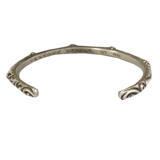 CHROME HEARTS クロムハーツ（原本有） BANGLE SBT バンド バングル ブレスレット シルバー系【中古】