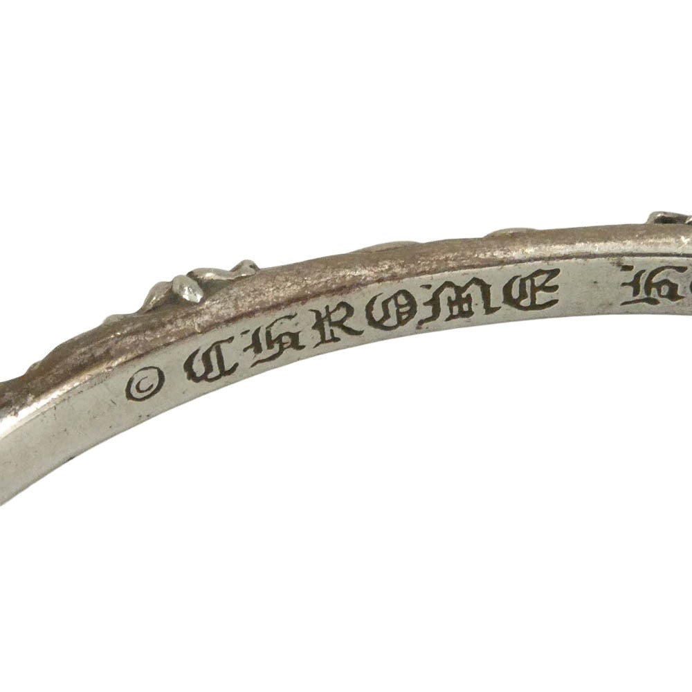 CHROME HEARTS クロムハーツ（原本有） BANGLE SBT バンド バングル ブレスレット シルバー系【中古】