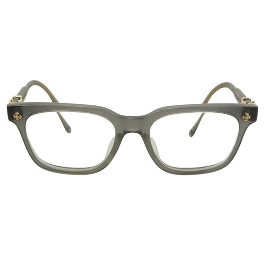CHROME HEARTS クロムハーツ（原本無） COX UCKER アイウェア 眼鏡 メガネ グレー系 クリア系 52□19-153【中古】
