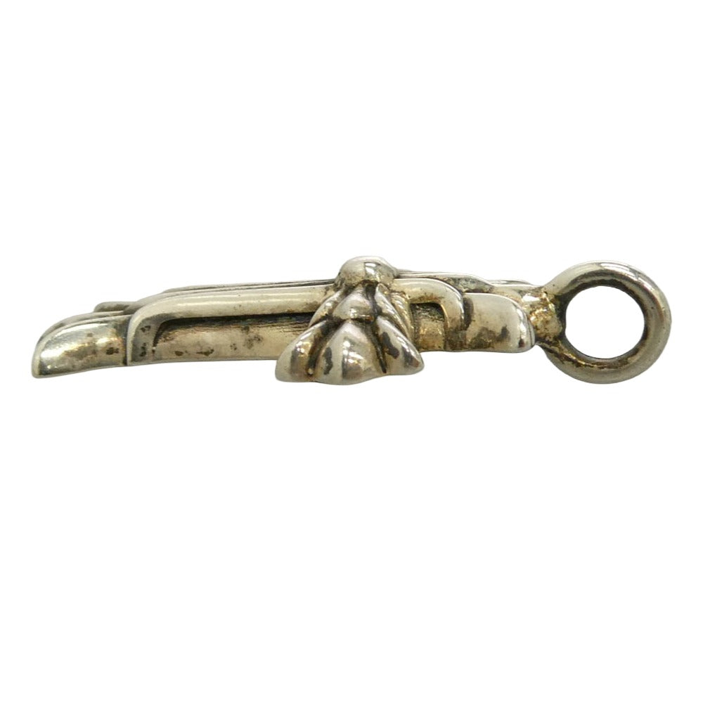 CHROME HEARTS クロムハーツ（原本無） DBL CH CRSP DMND ダブルCHクロスチャーム ペンダントトップ シルバー系【中古】