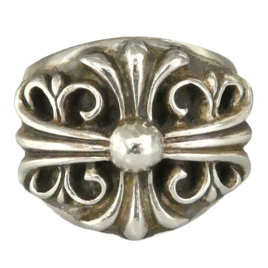 CHROME HEARTS クロムハーツ（原本有） KEEPER RING キーパーリング シルバー系 25号【中古】