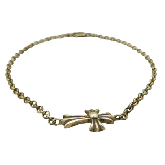 CHROME HEARTS クロムハーツ（原本無） CHAIN BABY FAT ベイビーファット チェーン ブレス シルバー系【中古】