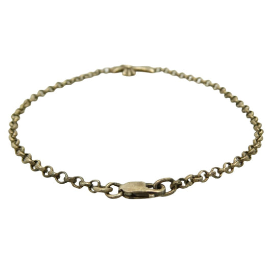 CHROME HEARTS クロムハーツ（原本無） CHAIN BABY FAT ベイビーファット チェーン ブレス シルバー系【中古】