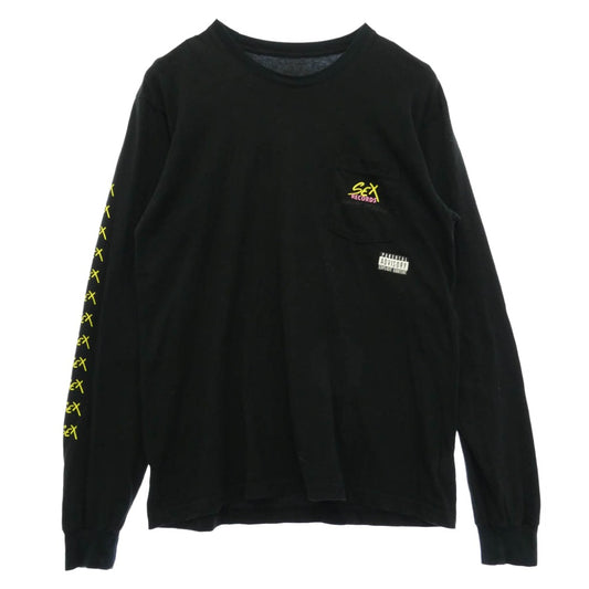 CHROME HEARTS クロムハーツ（原本無） matty boy PPO Sex Records マッティボーイ 長袖 ロングスリーブ カットソー Tシャツ ブラック系 XL【中古】