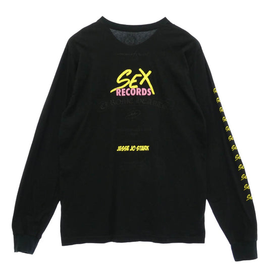 CHROME HEARTS クロムハーツ（原本無） matty boy PPO Sex Records マッティボーイ 長袖 ロングスリーブ カットソー Tシャツ ブラック系 XL【中古】