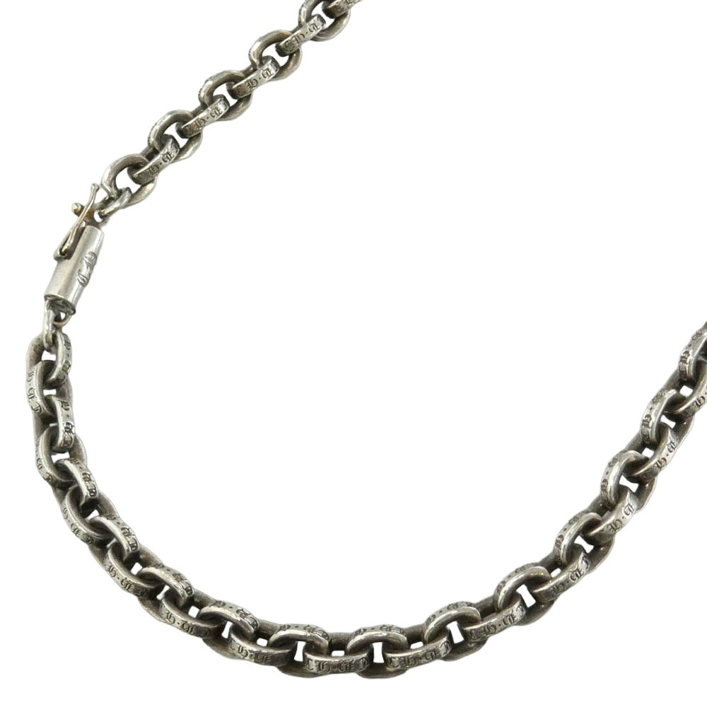 CHROME HEARTS クロムハーツ（原本無） 24inch PAPER CHAIN 24インチ ペーパーチェーン ネックレス シルバー系【中古】