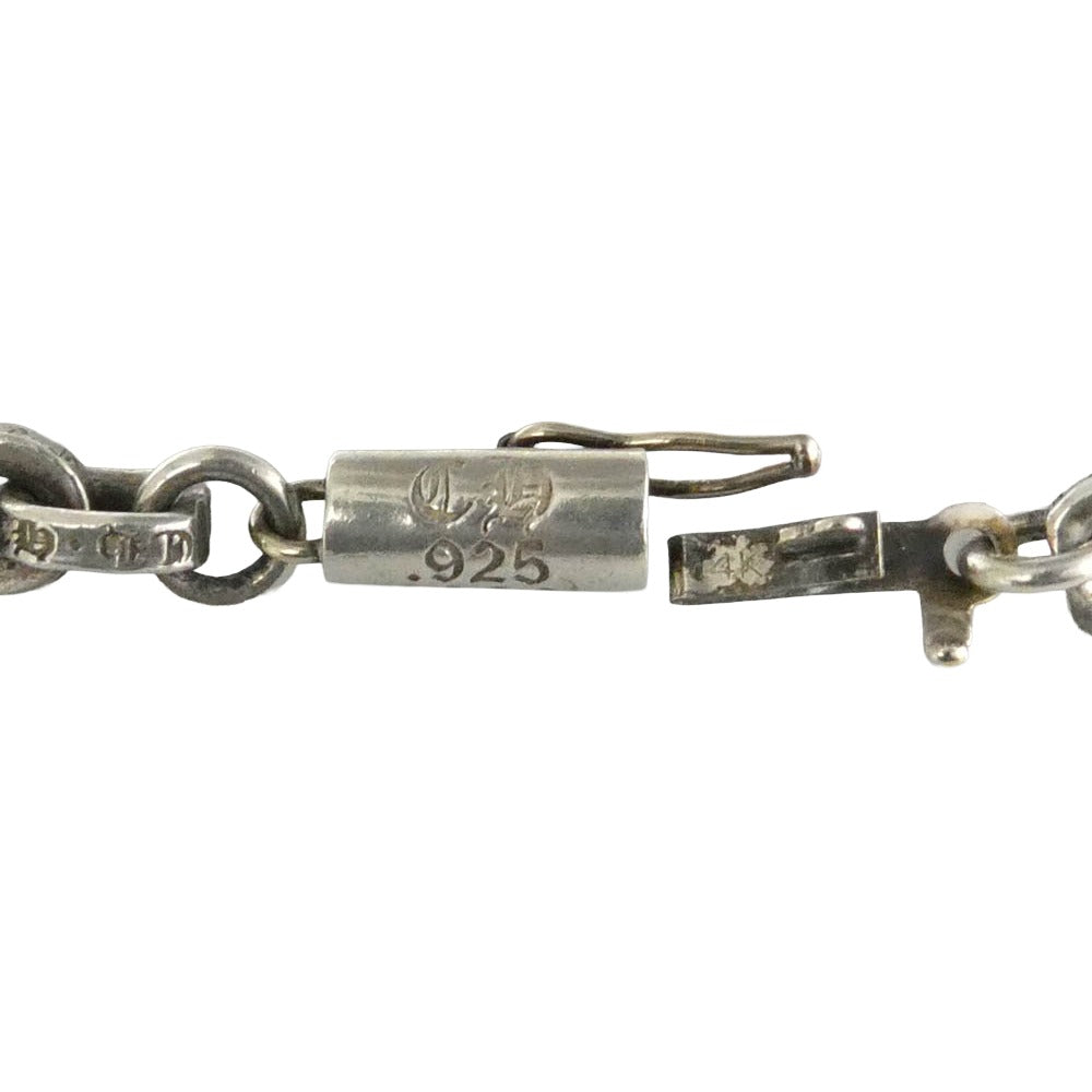CHROME HEARTS クロムハーツ（原本無） 24inch PAPER CHAIN 24インチ ペーパーチェーン ネックレス シルバー系【中古】