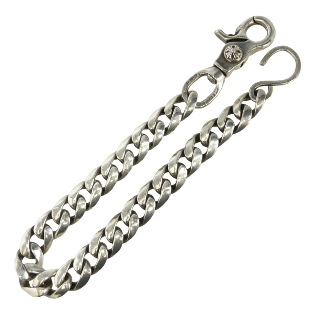 CHROME HEARTS クロムハーツ（原本無） CLASSIC SHORT-S 1クリップ ショート クラシック ウォレットチェーン シルバー系【中古】