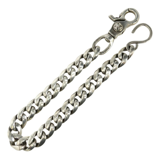 CHROME HEARTS クロムハーツ（原本無） CLASSIC SHORT-S 1クリップ ショート クラシック ウォレットチェーン シルバー系【中古】
