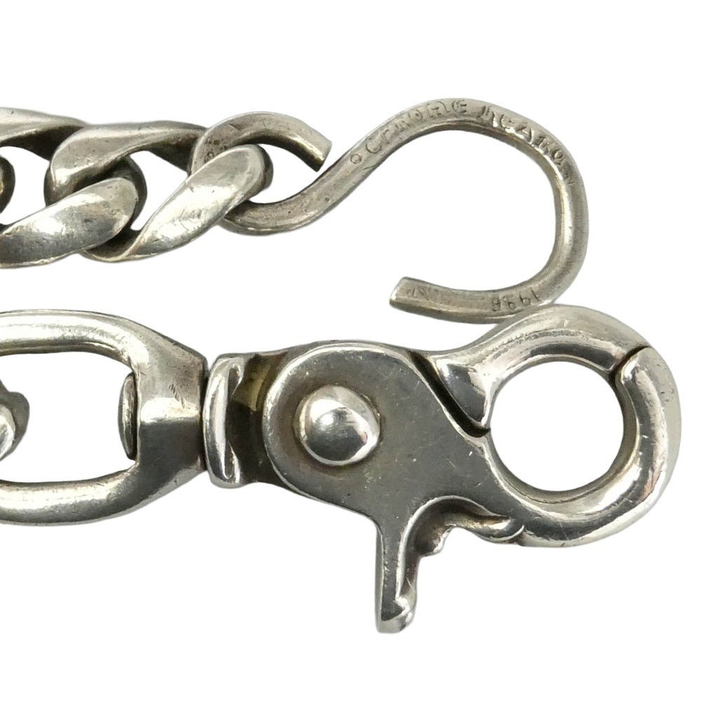 CHROME HEARTS クロムハーツ（原本無） CLASSIC SHORT-S 1クリップ ショート クラシック ウォレットチェーン シルバー系【中古】
