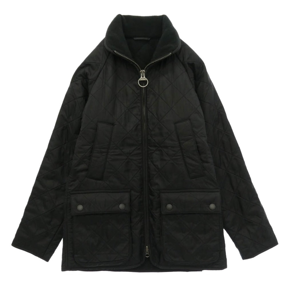 Barbour バブアー 1502091 国内正規品 HERITAGE LIDDESDALE QUILT ヘリテージ リッズデイル キルティング ジャケット 裏地 フリース ブラック系 34【中古】