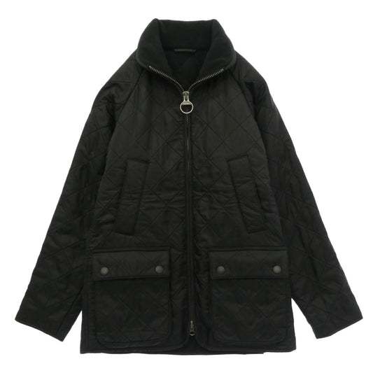 Barbour バブアー 1502091 国内正規品 HERITAGE LIDDESDALE QUILT ヘリテージ リッズデイル キルティング ジャケット 裏地 フリース ブラック系 34【中古】