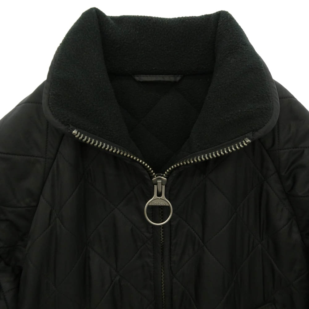 Barbour バブアー 1502091 国内正規品 HERITAGE LIDDESDALE QUILT ヘリテージ リッズデイル キルティング ジャケット 裏地 フリース ブラック系 34【中古】