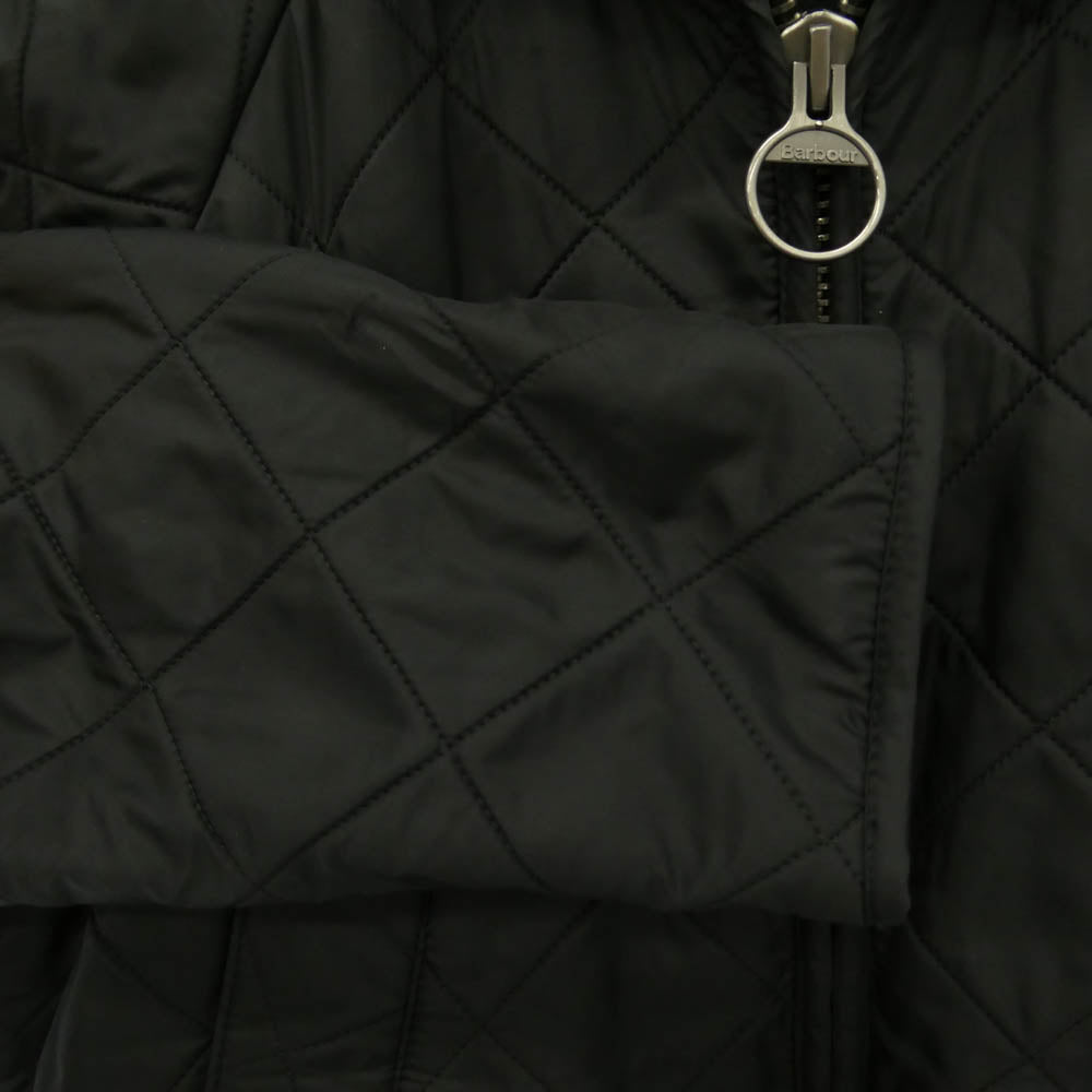 Barbour バブアー 1502091 国内正規品 HERITAGE LIDDESDALE QUILT ヘリテージ リッズデイル キルティング ジャケット 裏地 フリース ブラック系 34【中古】