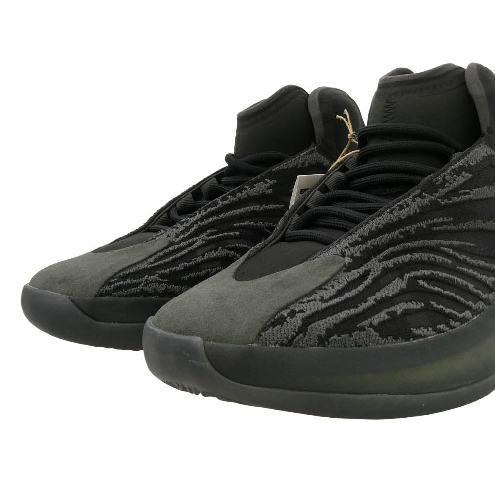 adidas アディダス 21AW GX1317 YEEZY Quantum Onyx イージー クォンタム オニキス ローカット スニーカー ブラック系 チャコール系 26.5cm【新古品】【未使用】【中古】