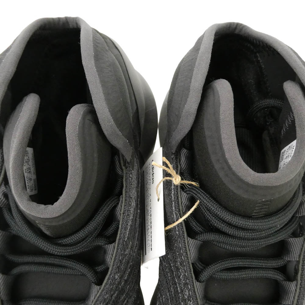 adidas アディダス 21AW GX1317 YEEZY Quantum Onyx イージー クォンタム オニキス ローカット スニーカー ブラック系 チャコール系 26.5cm【新古品】【未使用】【中古】