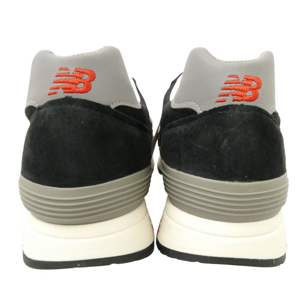 NEW BALANCE ニューバランス M1400HB USA製 1400 ブラック レッド ローカット スニーカー ブラック系 レッド系 26cm【極上美品】【中古】