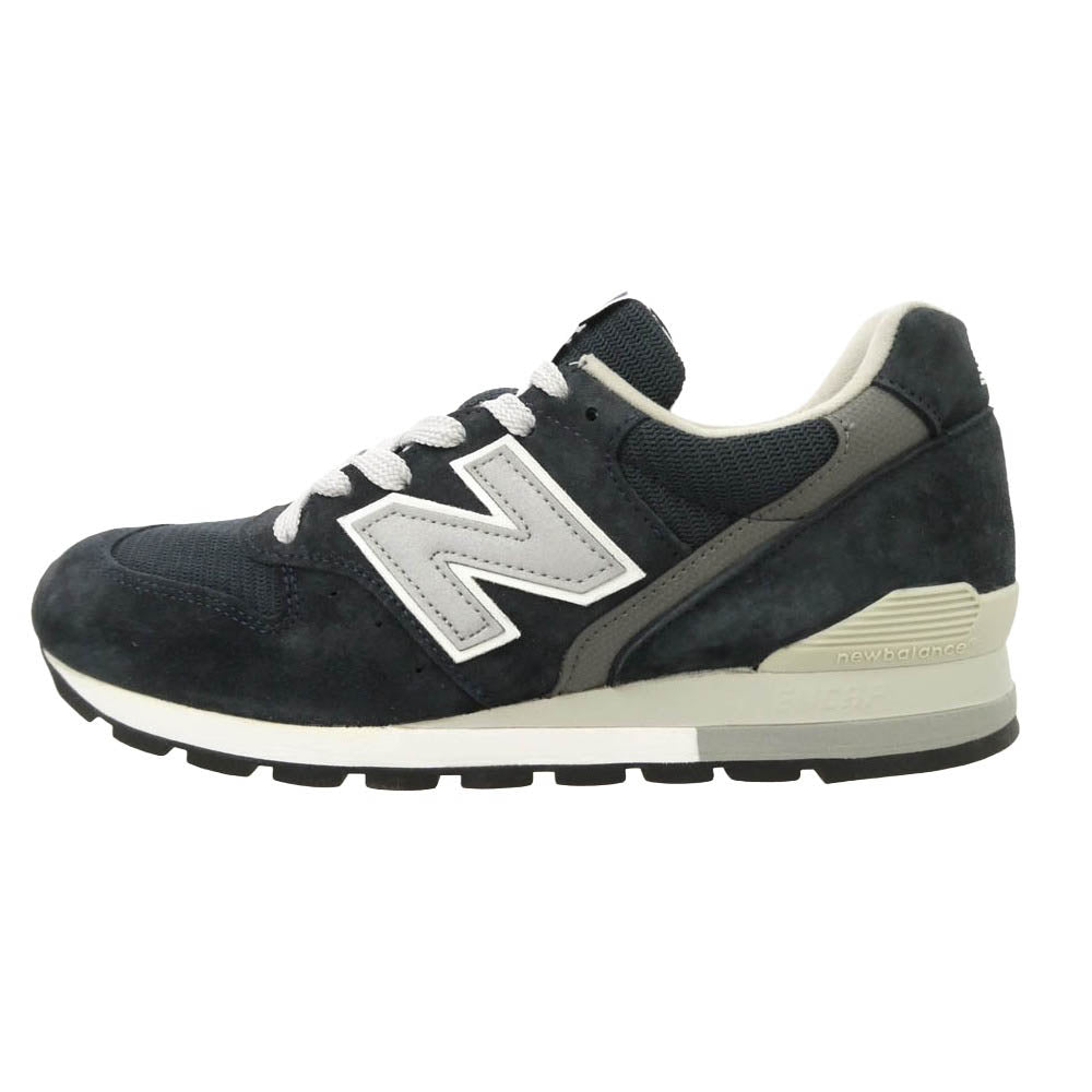 NEW BALANCE ニューバランス M996NAV × KITH キス 996 USA製 ネイビー ローカット スニーカー ダークネイビー系 26cm【極上美品】【中古】