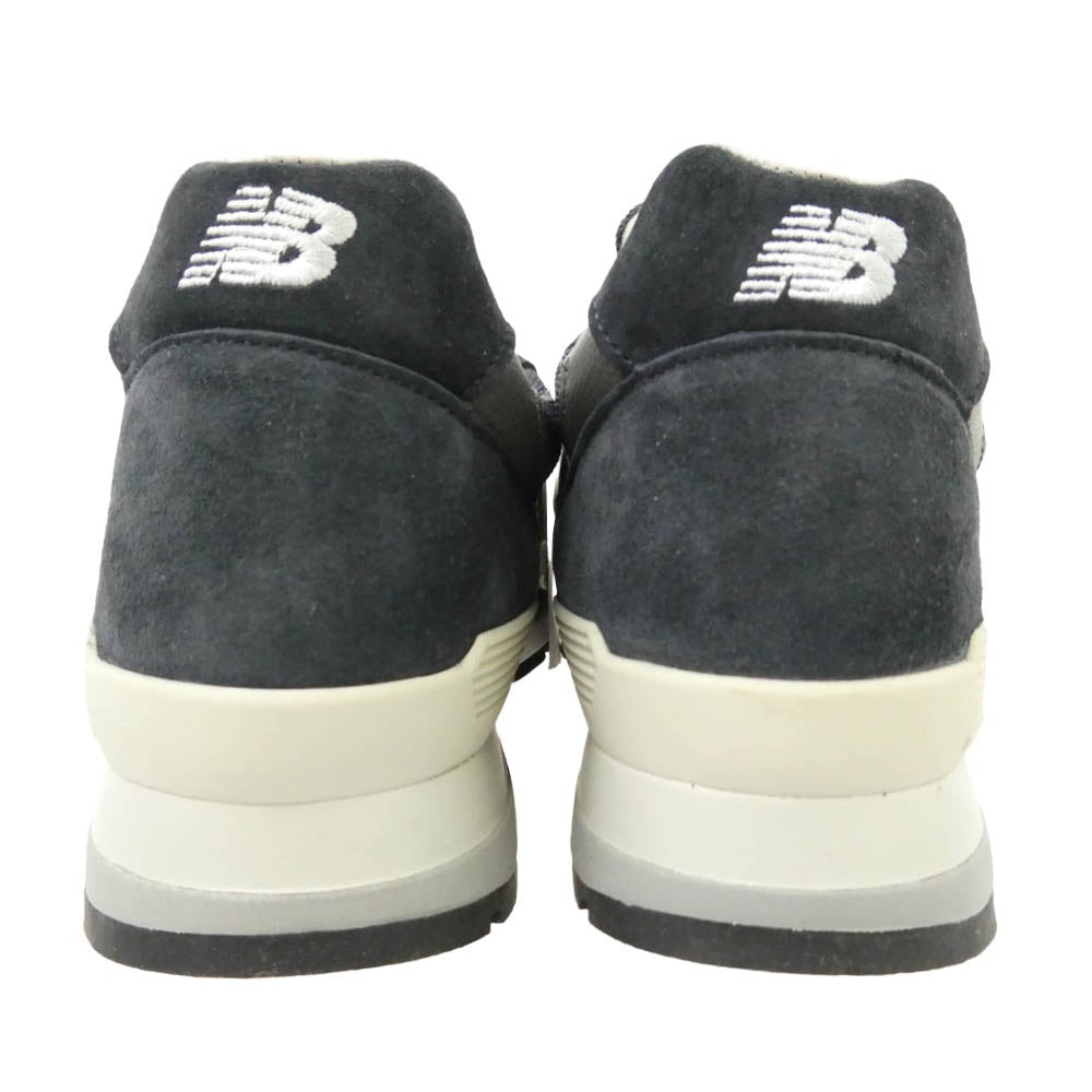 NEW BALANCE ニューバランス M996NAV × KITH キス 996 USA製 ネイビー ローカット スニーカー ダークネイビー系 26cm【極上美品】【中古】