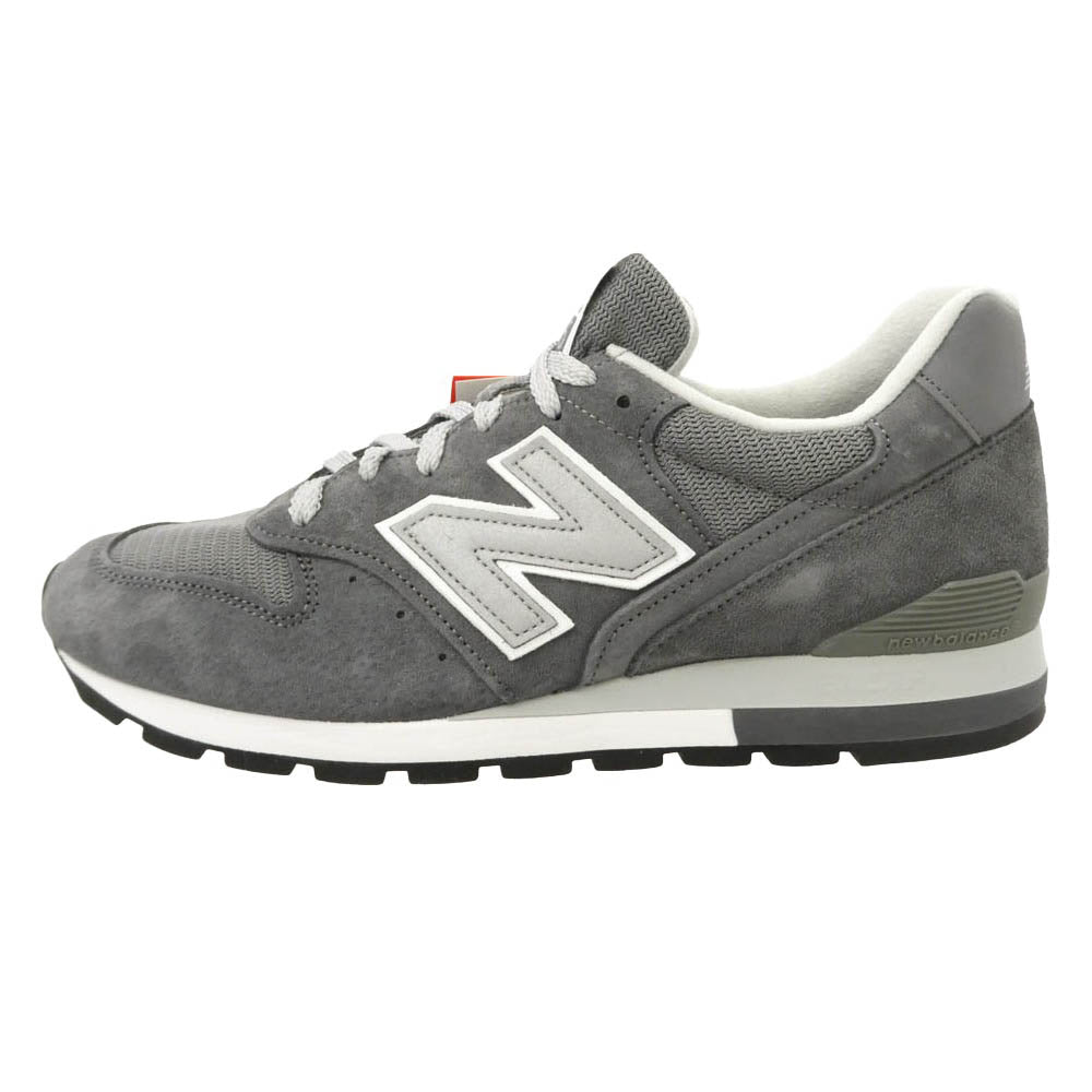 NEW BALANCE ニューバランス M996CGY USA製 グレー ローカット スニーカー チャコール系 グレー系 26cm【新古品】【未使用】【中古】