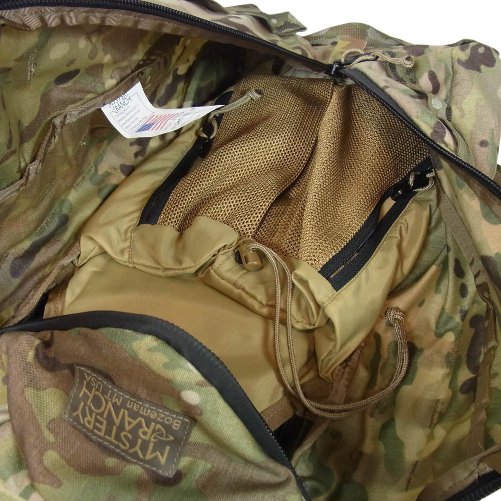 MYSTERY RANCH ミステリーランチ USA製 1DAY ASSAULT ワンデイアサルト カモフラージュ マルチカモ 迷彩柄 バッグパック リュック バッグ カーキ系【中古】