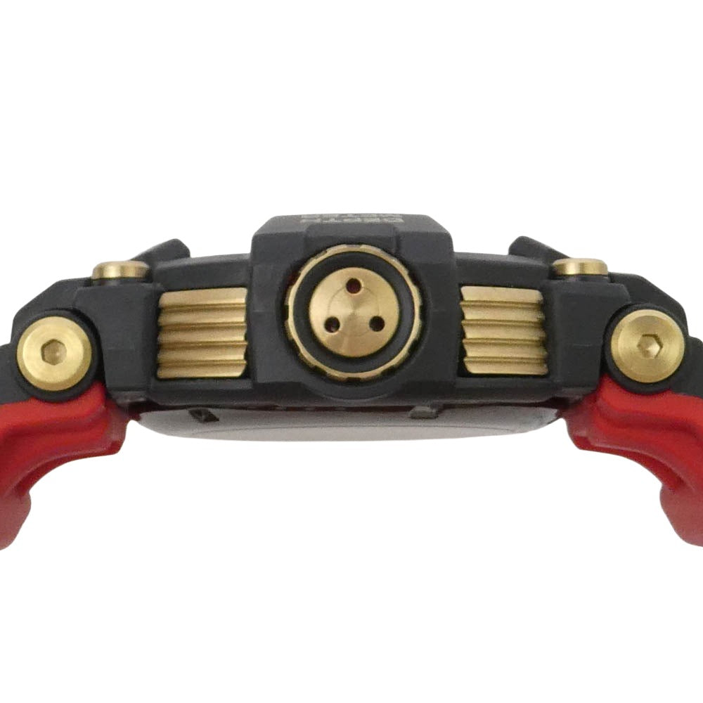 CASIO G-SHOCK カシオ ジーショック 17AW GWF-D1035B-1 FROGMAN 35th ANNIVERSARY GOLD TORNADO フロッグマン Gショック 誕生30周年記念 ゴールド トルネード デジタル ウオッチ 時計 腕時計 電波ソーラー トリプルセンサー 水深・方位・温度計測 ブラック系 ゴールド系【美品】【中古】