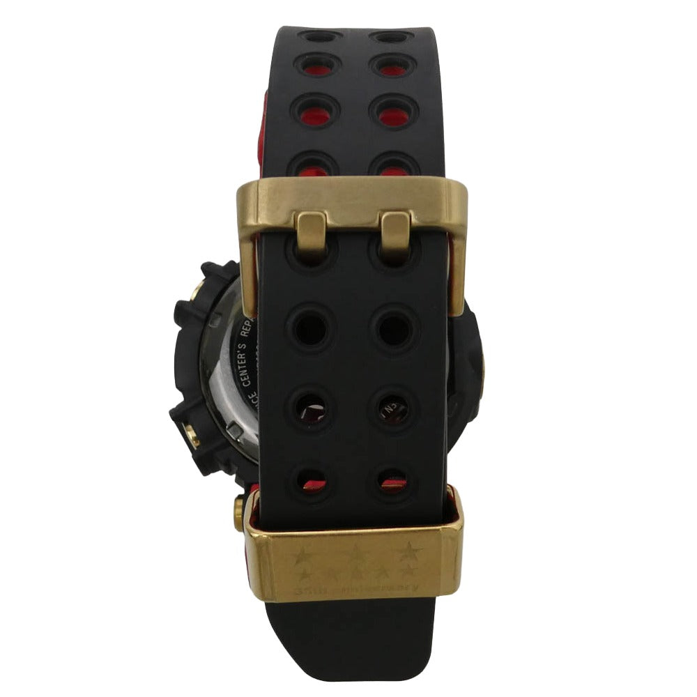 CASIO G-SHOCK カシオ ジーショック 17AW GWF-D1035B-1 FROGMAN 35th ANNIVERSARY GOLD TORNADO フロッグマン Gショック 誕生30周年記念 ゴールド トルネード デジタル ウオッチ 時計 腕時計 電波ソーラー トリプルセンサー 水深・方位・温度計測 ブラック系 ゴールド系【美品】【中古】