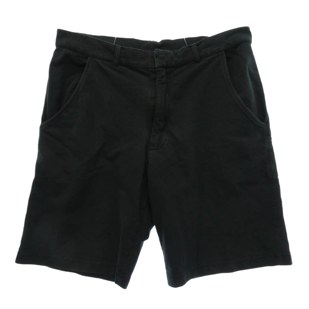 DIOR HOMME ディオールオム コットン ショーツ ハーフ ショート パンツ ブラック系 46【中古】