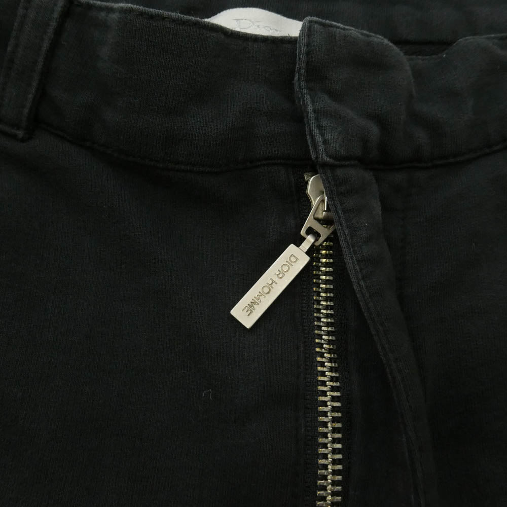 DIOR HOMME ディオールオム コットン ショーツ ハーフ ショート パンツ ブラック系 46【中古】