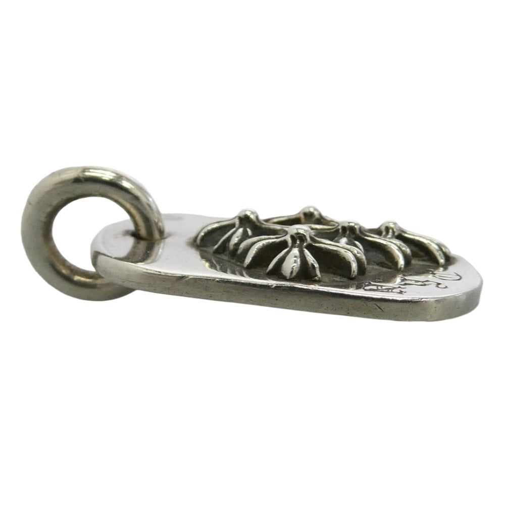 CHROME HEARTS クロムハーツ（原本無） NYC RAISED CEM CRS DOG TAG NYC限定 レイズド セメタリークロス ドッグタグ ペンダント トップ シルバー系【中古】