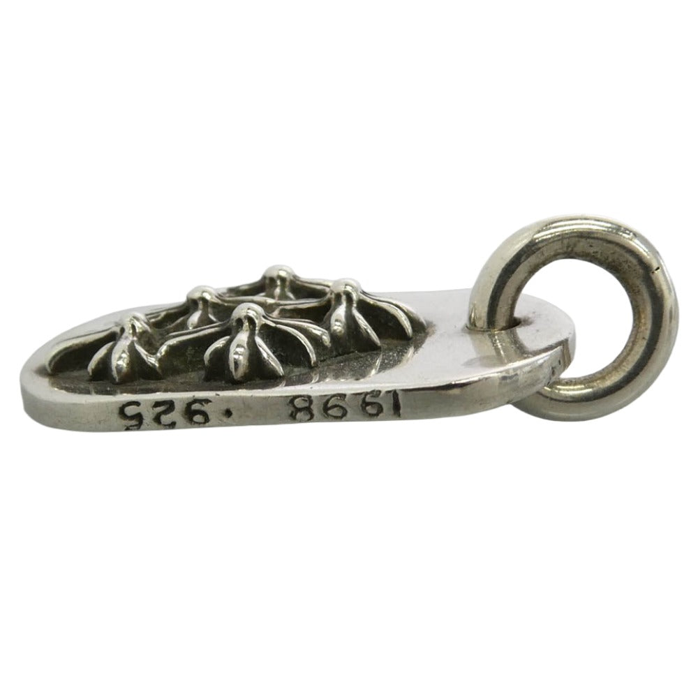 CHROME HEARTS クロムハーツ（原本無） NYC RAISED CEM CRS DOG TAG NYC限定 レイズド セメタリークロス ドッグタグ ペンダント トップ シルバー系【中古】