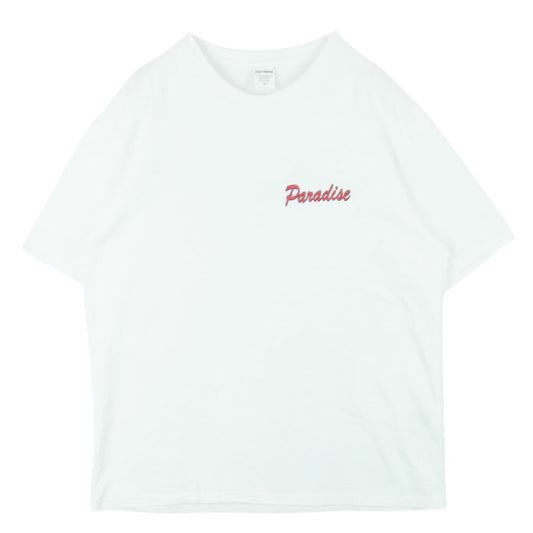 WACKO MARIA ワコマリア 25AW 25FW-WMT-WT10 WASHED HEAVY WEIGHT CREW NECK T-SHIRT TYPE-8 ウォッシュド ヘビー ウェイト クルーネック Tシャツ 半袖 カットソー ホワイト系 M【中古】