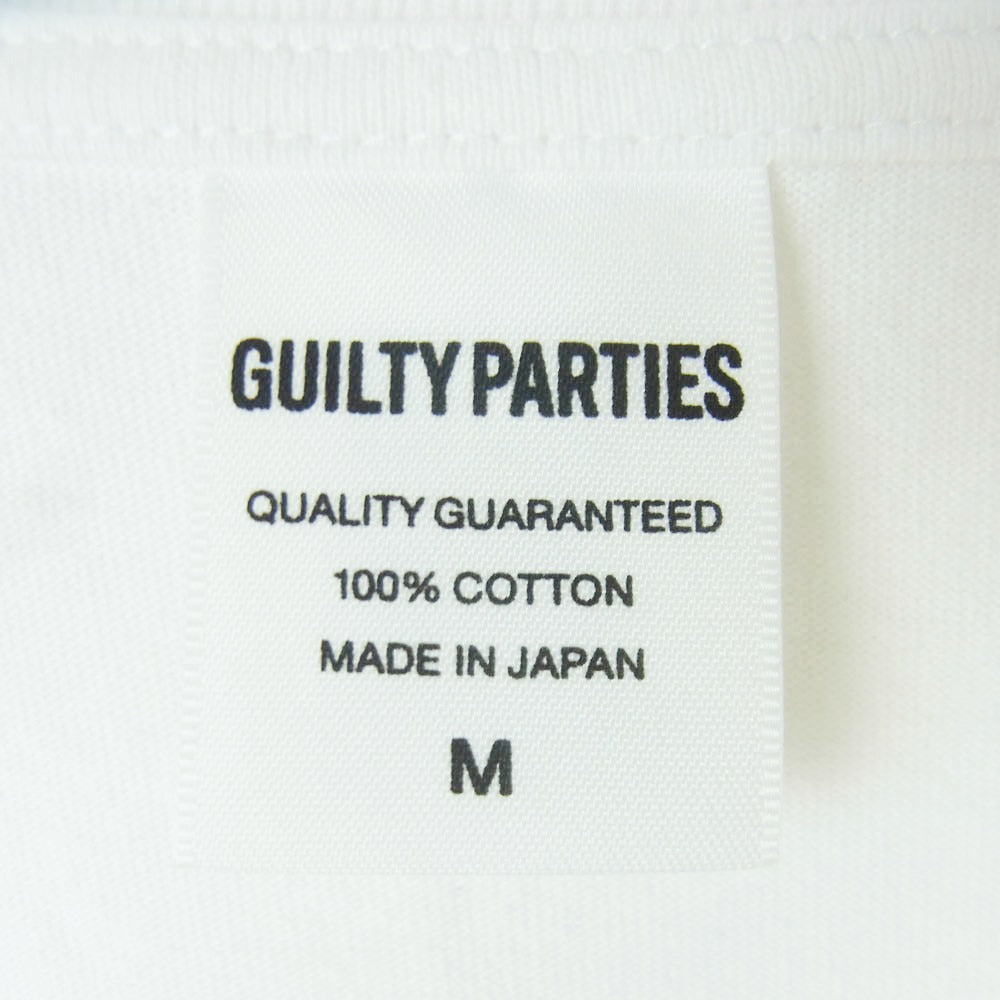 WACKO MARIA ワコマリア 25AW 25FW-WMT-WT10 WASHED HEAVY WEIGHT CREW NECK T-SHIRT TYPE-8 ウォッシュド ヘビー ウェイト クルーネック Tシャツ 半袖 カットソー ホワイト系 M【中古】