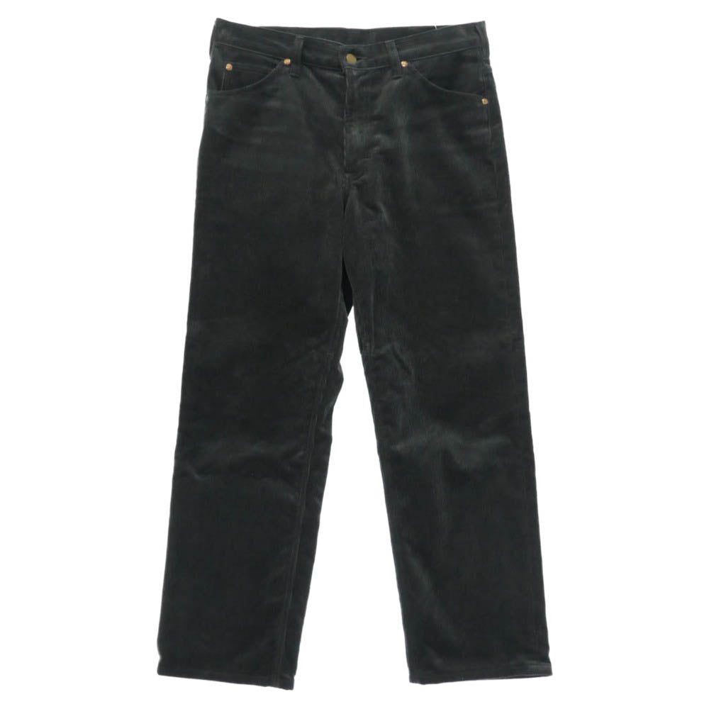WACKO MARIA ワコマリア Lee リー 25AW 25FW-WMP-LE01 × Lee CORDUROY PANTS リー コーデュロイ パンツ ダークグレー系 M【中古】