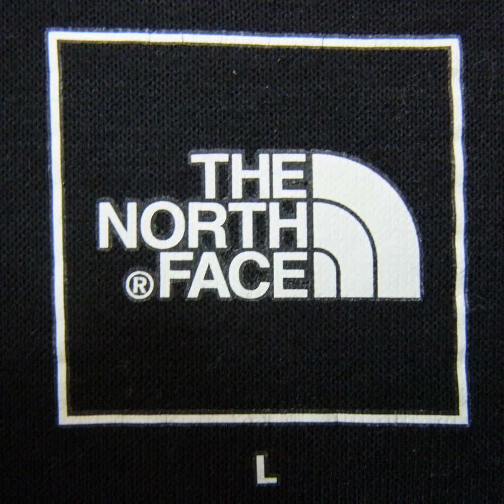 THE NORTH FACE ノースフェイス NT12287 Tech Air Sweat Crew テックエアー アーム ロゴ スウェット トレーナー ブラック系 L【中古】