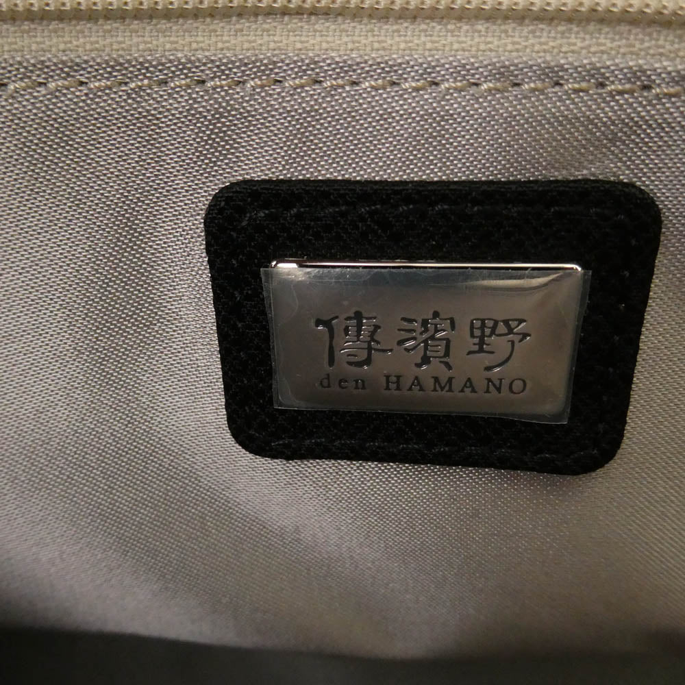 傳濱野 Aspire アスピア ビジネス トートバッグ　 ブラック系【中古】