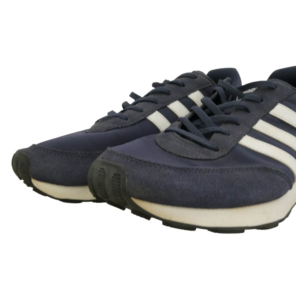adidas アディダス IE3825 Run 60s 3.0 Shadow Navy Footwear White Core Black ラン 60s 3.0 ローカットスニーカー ダークネイビー系 ホワイト系 28.5cm【中古】