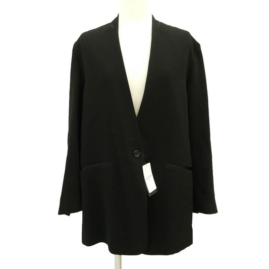 リジェール 23-010-560-1002-3-0 No Collar Relax Jacket ノーカラー リラックス ジャケット ブラック系 36【極上美品】【中古】