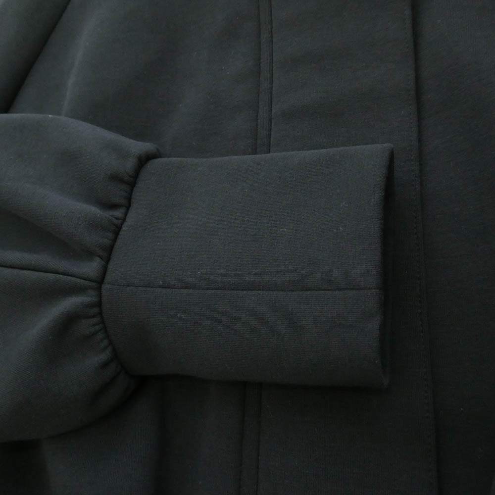 MONCLER モンクレール 25SS K10938G00008 ZIP UP CARDIGAN ジップアップ ショート クロップド カーディガン ブルゾン ジャケット ブラック系 S【美品】【中古】