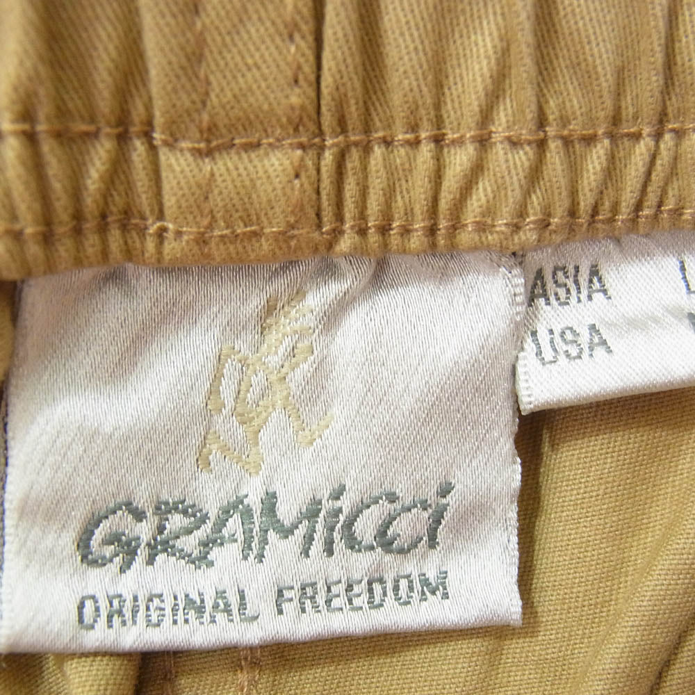 Gramicci グラミチ G106-OGS NN SHORT コットン ショーツ ショート ハーフ パンツ カーキ ベージュ系 L【中古】