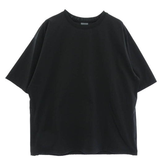 UNITED ARROWS ユナイテッドアローズ 6017-6-000002 GOLF ゴルフ ナイロン Tシャツ 半袖 カットソー ブラック系 L【美品】【中古】