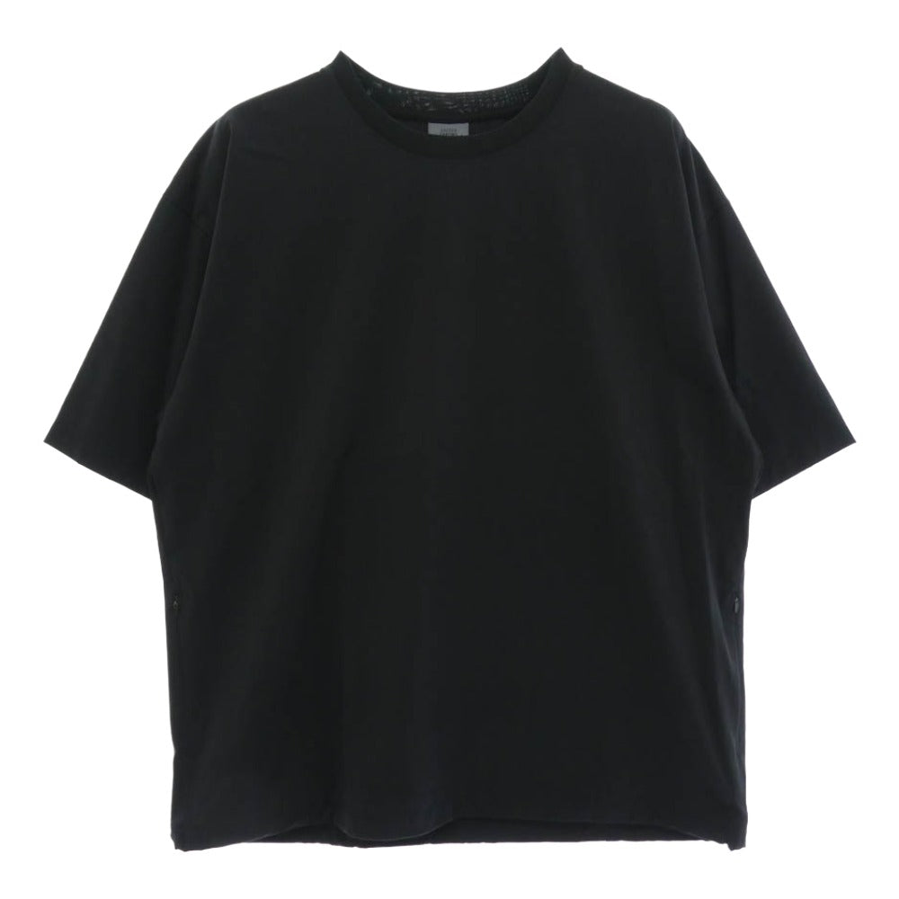 UNITED ARROWS ユナイテッドアローズ 6017-6-000002 GOLF ゴルフ ナイロン Tシャツ 半袖 カットソー ブラック系 L【美品】【中古】