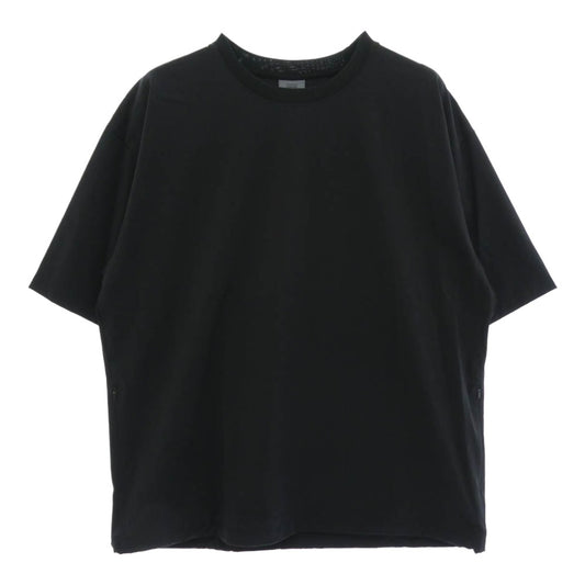 UNITED ARROWS ユナイテッドアローズ 6017-6-000002 GOLF ゴルフ ナイロン Tシャツ 半袖 カットソー ブラック系 L【美品】【中古】