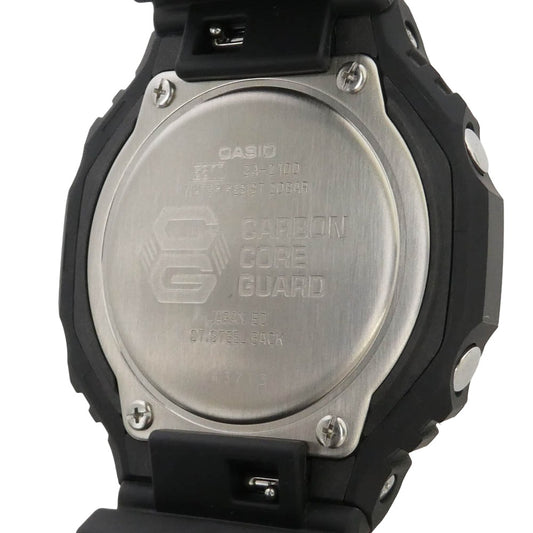 G-SHOCK ジーショック GA-2100-1A1JF 八角形ベゼル アナログ デジタル コンビネーション モデル 腕時計 ウォッチ ブラック系【新古品】【未使用】【中古】