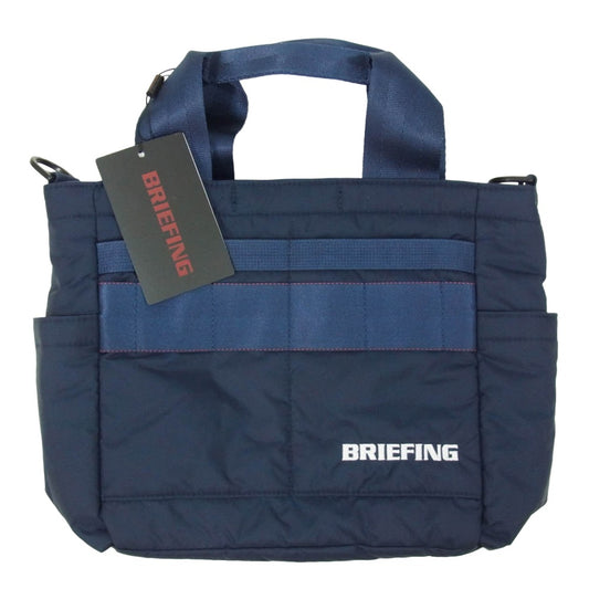 BRIEFING ブリーフィング BRG251T10 2WAY CART TOTE CS カート ハンド トートバッグ ネイビー系【新古品】【未使用】【中古】