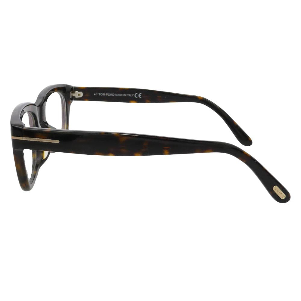 TOM FORD トムフォード TF5178-F アジアンフィット ウェリントン アイウェア 眼鏡 度入り ブラウン系 51□21 145【中古】