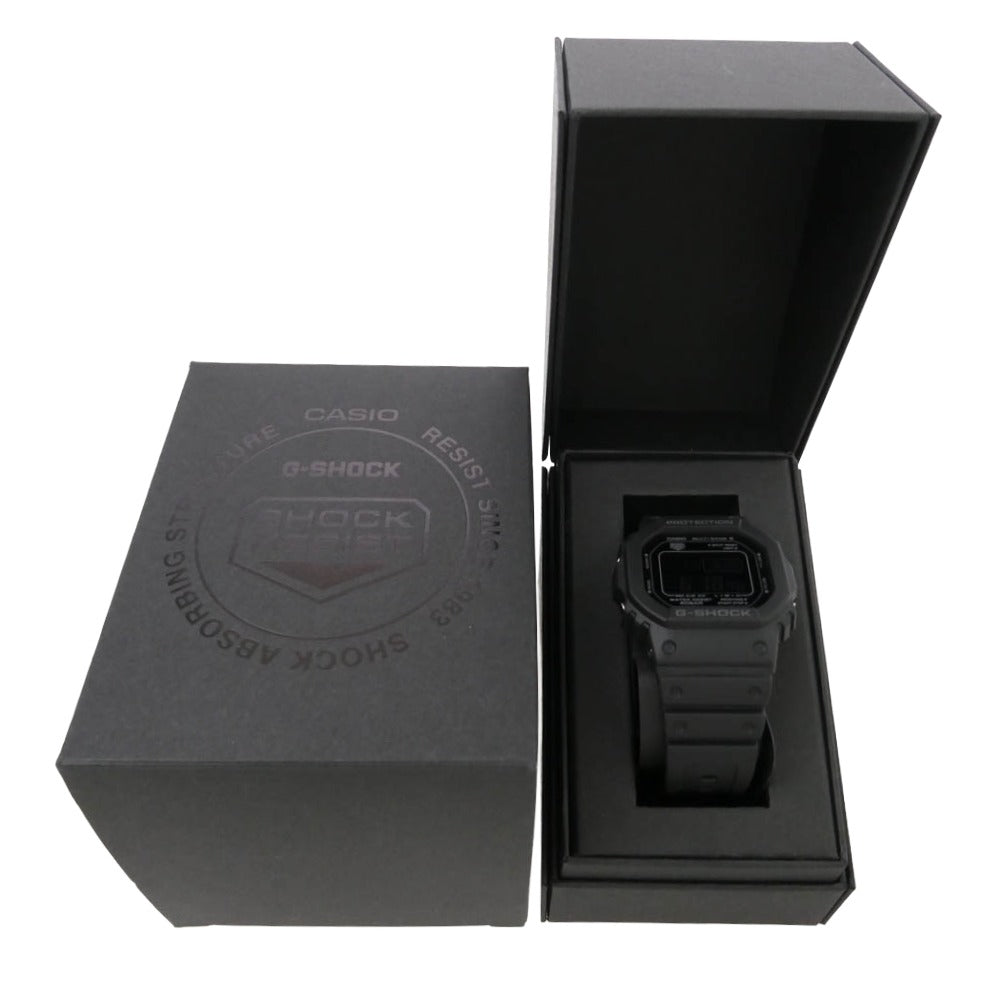 G-SHOCK ジーショック GW-5000HS DIGITAL 5000 SERIES マルチバンド ソーラー電波 デジタル 腕時計 ウォッチ ブラック系【新古品】【未使用】【中古】