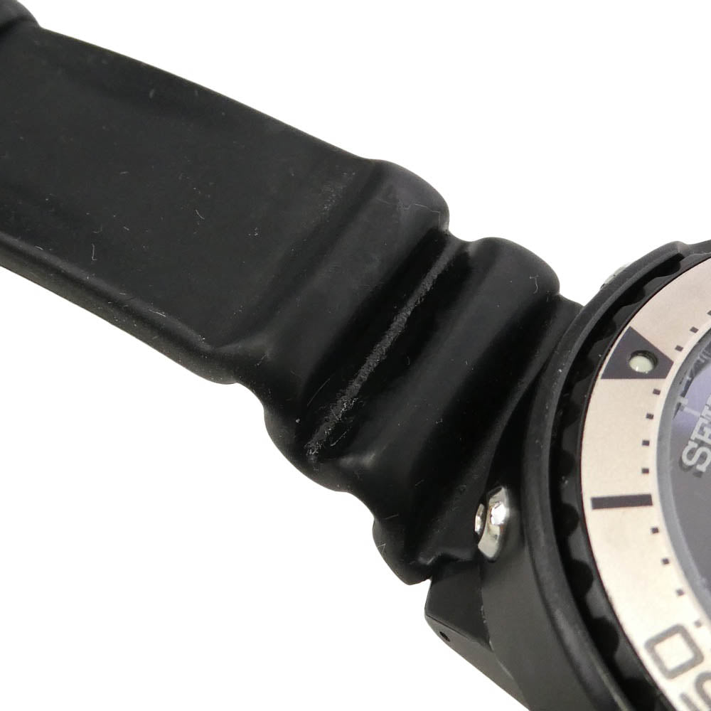 SEIKO セイコー S802-00A0 フィールドマスタープロスペック　ソーラ 充電式 ダイバーズウォッチ　デジタル 時計 ブラック系【中古】