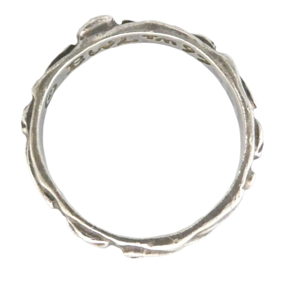BILL WALL LEATHER ビルウォールレザー Thin Cross Ring シルバー925 シン クロス リング シルバー系 24号【中古】