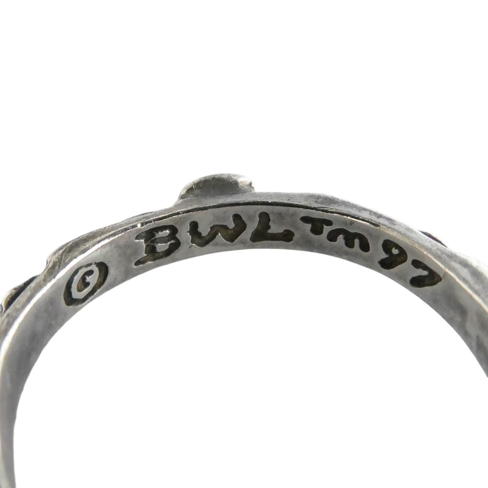 BILL WALL LEATHER ビルウォールレザー Thin Cross Ring シルバー925 シン クロス リング シルバー系 24号【中古】